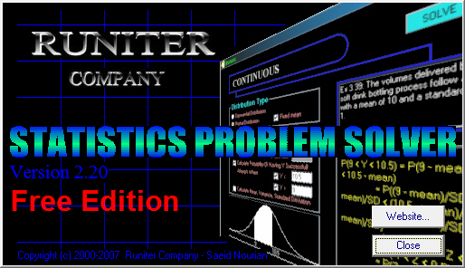Stats Problem Solver (statistical calculator banner) link: download-info