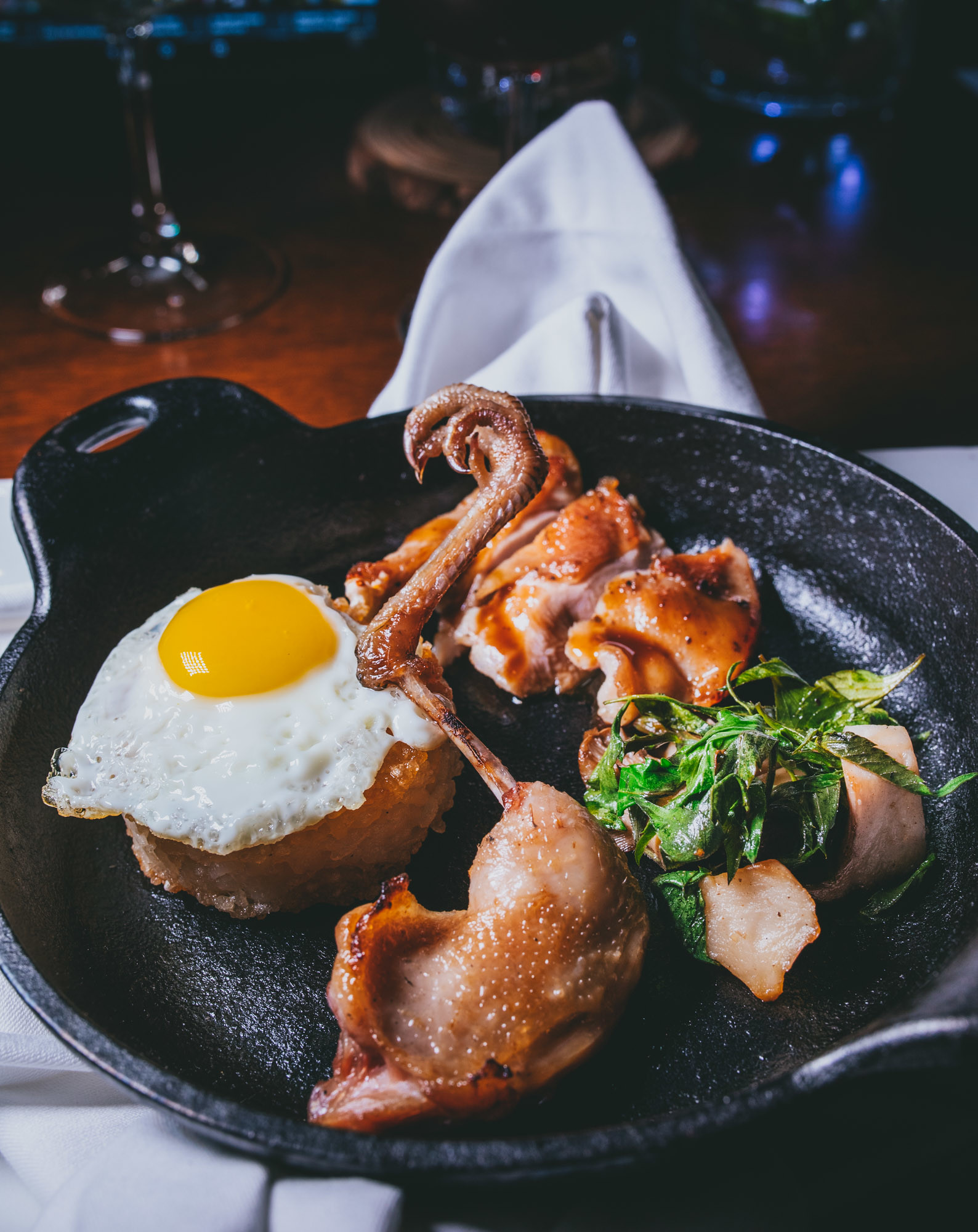 Four-Way Quail Loco Moco