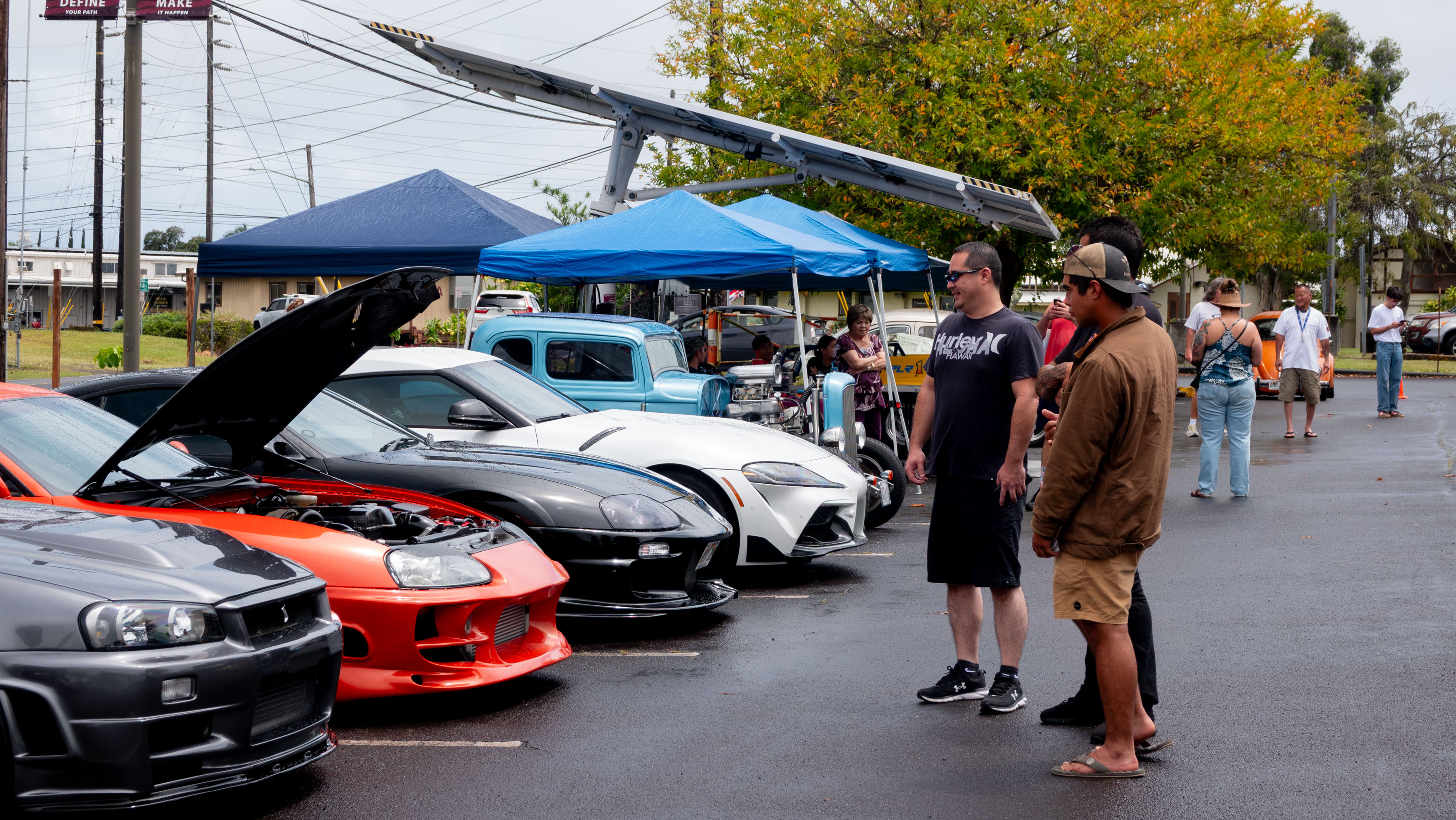 The Auto Show and Shine event at Hawai'i CC Day had record-breaking participation this year.