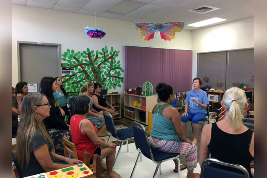 Hawai'i CC Early Childhood Education conference participants 