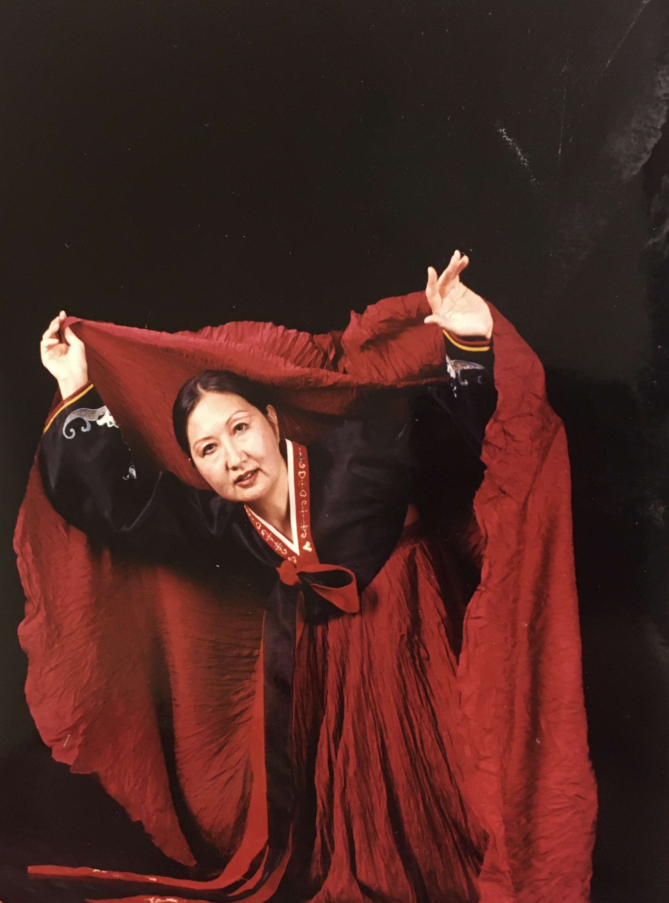 Trina Nahm-Mijo won four Hawai'i State choreographic dance awards, one of them was for "Immortal Sisters," pictured here, in 1999.   