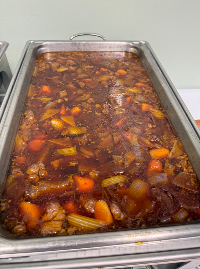 Beef stew with ‘uala.