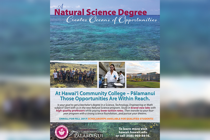 Natural Science Degree poster