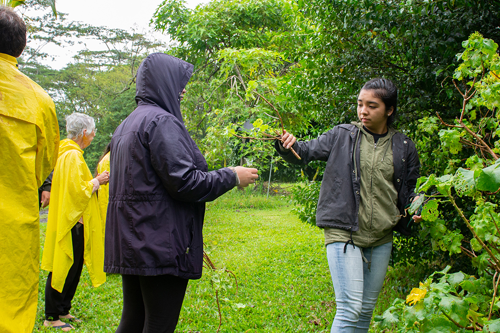 photo of student on an excursion