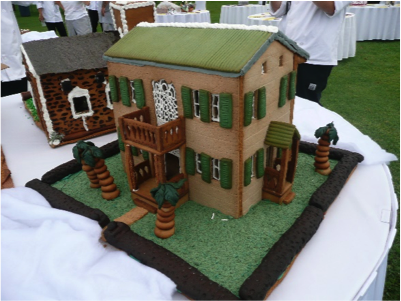 gingerbread house