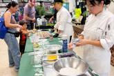 Culinary students presented various cooking demonstrations featuring everything from tapioca with ‘uala to homemade pizza.